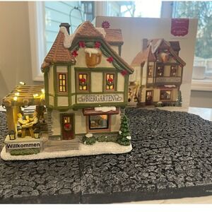 St Nicholas Square Village Collection Biergarten 2016 Christmas House